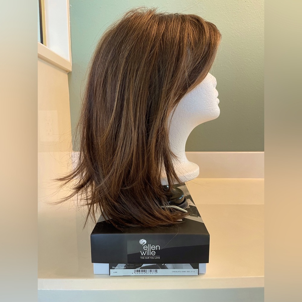 Ellen Wille Luna in Chocolate Shaded.  Heat safe , layers.  Excellent condition.